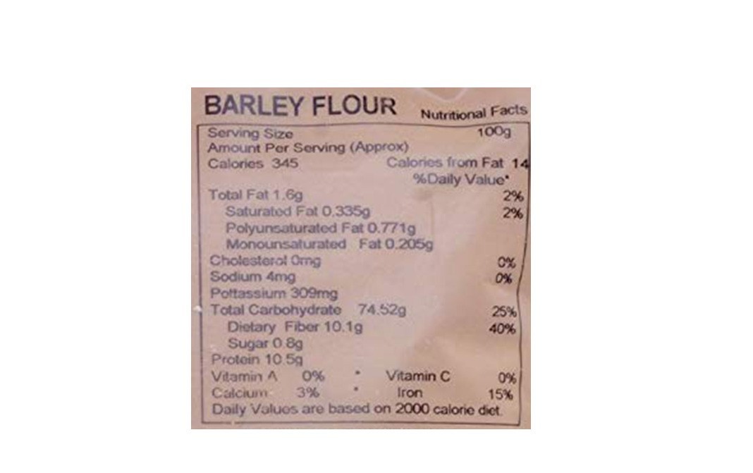 Go Earth Organic Jav Flour    Pack  1 kilogram